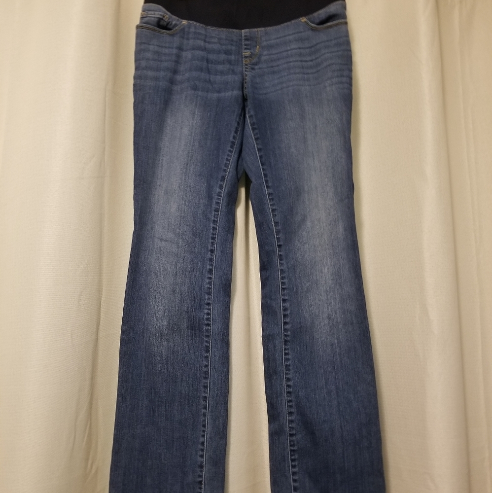 Liz lange maternity boot cut jeans size 6